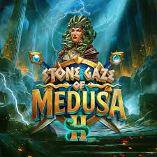 Stone Gaze of Medusa 2 slot visual from Stakelogic available on vulkancasino.gr